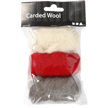 Load image into Gallery viewer, Creativ - Felting Wool - 3 x 10g Balls - Red Harmony
