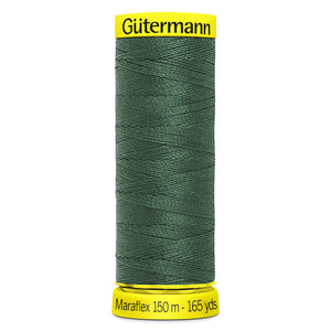 Gutermann - Maraflex Elastic Thread - 150m - 561 Pine Green