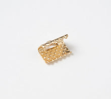 Load image into Gallery viewer, Trucraft – Gold Dotted Jewellery Clamps: 10mm (Pack of 50)
