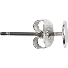 Load image into Gallery viewer, Creativ – Silver Plated Stud Earring Bases: 13mm (Pack of 10)
