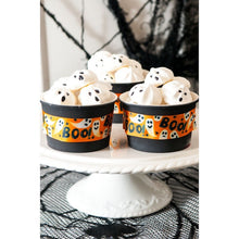 Load image into Gallery viewer, Berisfords - Halloween Ghouls Orange Satin Ribbon - 25mm x 25m Reel
