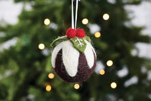 Load image into Gallery viewer, Simply Make - Needle Felting Kit - Christmas Pudding
