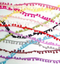 Load image into Gallery viewer, Pom Pom Sewing Trim - 5mm Wide x 10m Roll - Choice of 17 Colours
