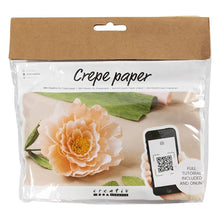 Load image into Gallery viewer, Creativ - Crepe Paper Flower Making Craft Kit - Peony
