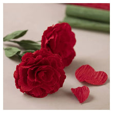 Load image into Gallery viewer, Creativ - Crepe Paper Flower Making Craft Kit - Red Roses
