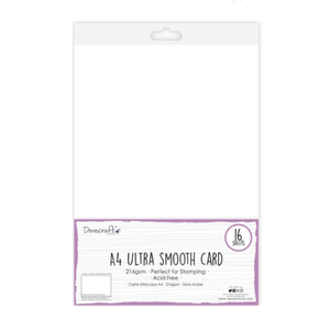 Dovecraft - Premium Ultra Smooth White Craft Card - 220gsm - 10 x A4 Sheets