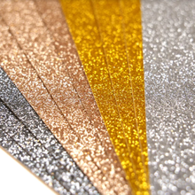 Load image into Gallery viewer, Dovecraft - A5 Premium Adhesive Glitter Card - 12 Sheets - Metallic
