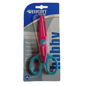 Westcott - Decorative Scallop Edge Craft Scissors - 14cm