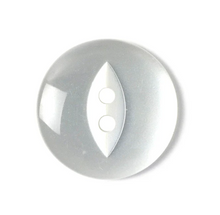 Load image into Gallery viewer, Trucraft - 10mm White Fish Eye Sewing Buttons - Pack of 100

