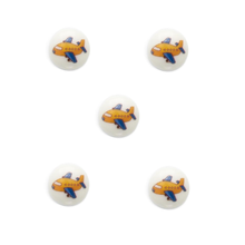 Load image into Gallery viewer, Trucraft - 15mm Aeroplane Buttons - Shank Fitting - Pack of 50
