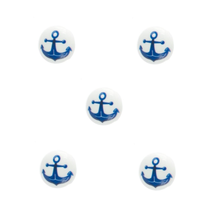 Load image into Gallery viewer, Trucraft - 15mm Anchor Buttons - Shank Fitting - Pack of 50
