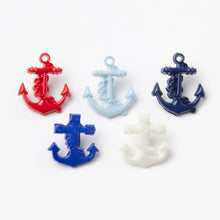 Load image into Gallery viewer, Trucraft - 17mm Anchor Shape Buttons - Shank Fitting - Pack of 50 - Choice of colours
