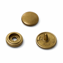 Load image into Gallery viewer, Trucraft Plastic Snaps Size 20 T5 - B11 Glossy Antique Gold (50 Sets)
