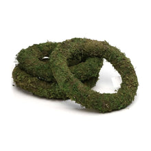 Load image into Gallery viewer, Trucraft - 10"  Green Pre-Mossed Round Wreath Ring
