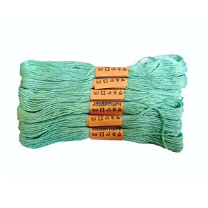Trucraft - Embroidery Cross Stitch Thread - Colour Safe - 6 Skein Pack - Aqua