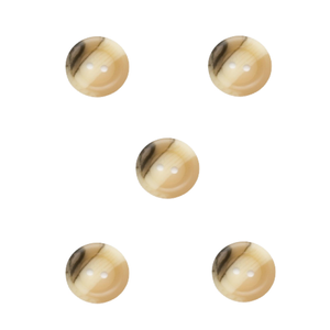 Trucraft - 15mm Aran Ring Edge - Two Hole Buttons - Cream - Pack of 5