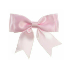 Load image into Gallery viewer, Trucraft - 8.5cm Satin Ribbon Double Craft Bows - BABY PINK - Pack of 5

