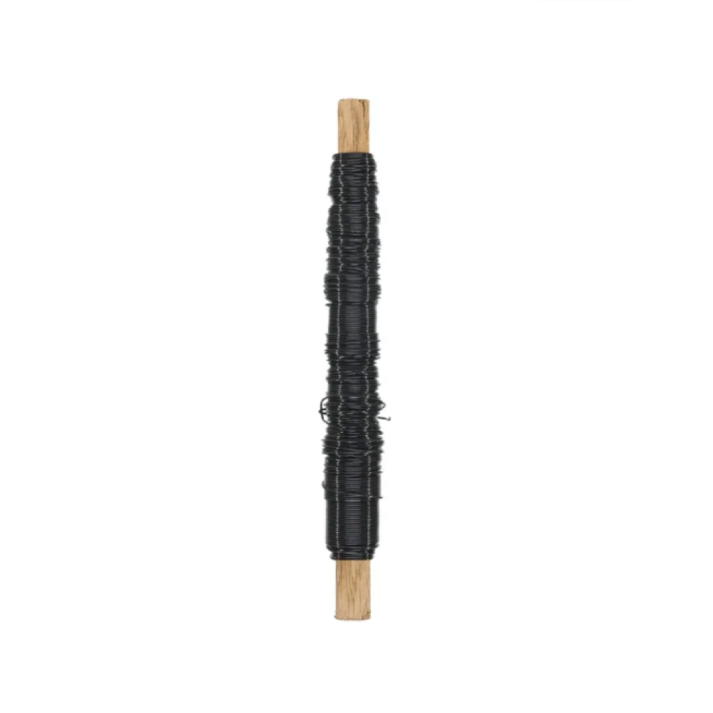 Trucraft - Metallic Binding Wire - 0.5mm Wide - 50g Stick - Black