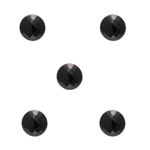 Load image into Gallery viewer, Trucraft - 20mm Black Facet Buttons - Shank Fitting - Pack of 50
