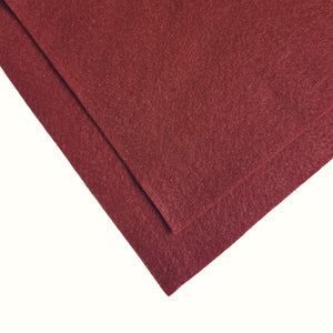 Trucraft - Premium Craft Felt - A4 Sheets - Burgundy - Pack of 4