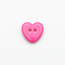 Load image into Gallery viewer, Trucraft - 13mm Heart Shape Buttons – Pack of 100 - Choice of colours
