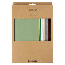 Load image into Gallery viewer, Creativ Company - A4 Felt Sheets - Natural Mix - Pack of 10
