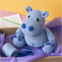 Load image into Gallery viewer, Hoooked X Creativ - Crochet Craft Kit - Amigurumi Light Blue Hippo

