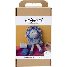 Load image into Gallery viewer, Hoooked X Creativ - Crochet Craft Kit - Amigurumi Grey Lion
