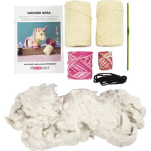 Load image into Gallery viewer, Hoooked X Creativ - Crochet Craft Kit - Amigurumi Rainbow Unicorn
