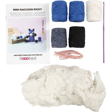 Load image into Gallery viewer, Hoooked X Creativ - Crochet Craft Kit - Amigurumi Blue Raccoon
