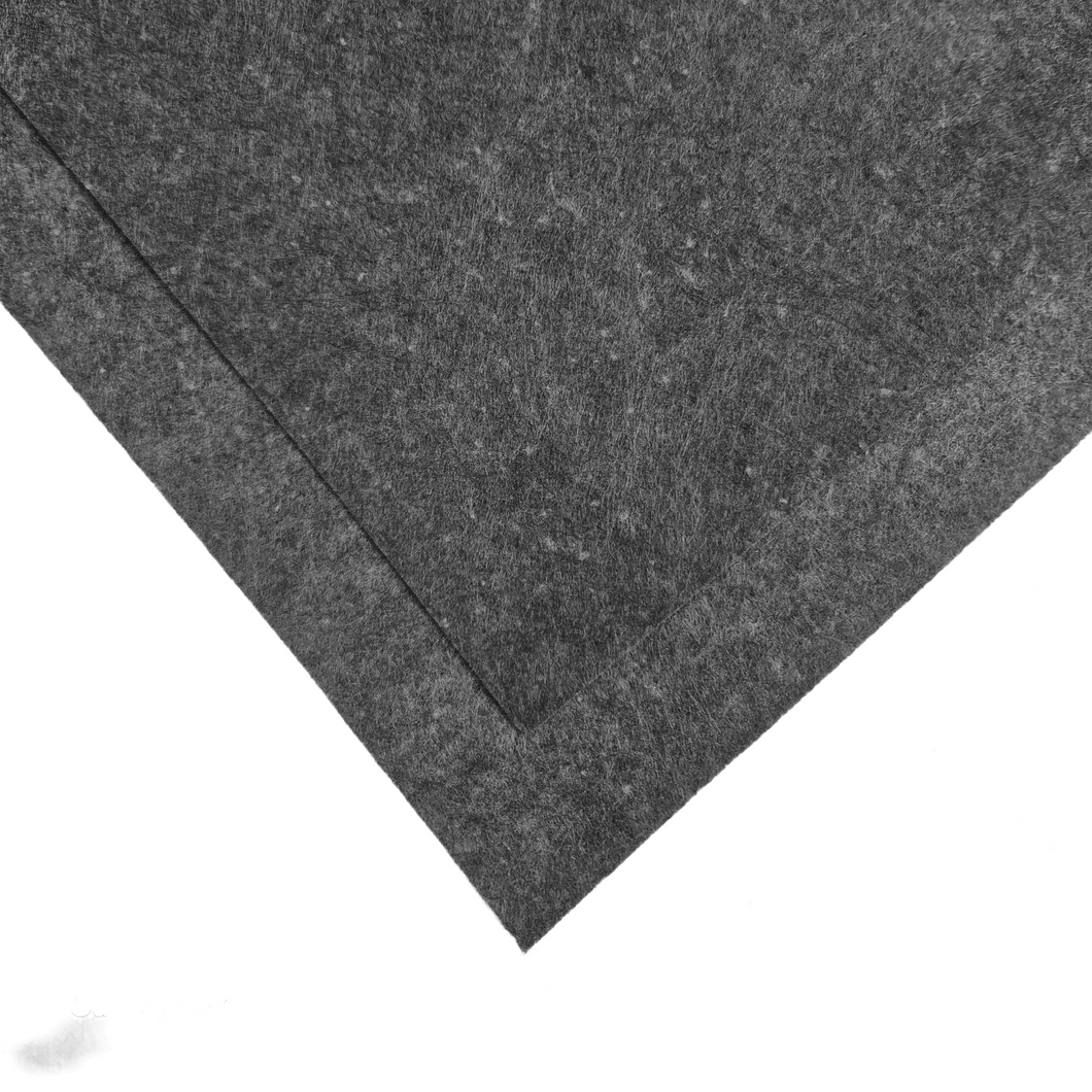Trucraft - Premium Craft Felt - A4 Sheets - Charcoal - Pack of 4
