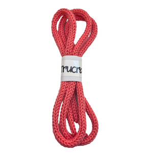 Trucraft - iCord French Knitting Rope - 1m Length - 100% Cotton - 017 Coral