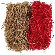 Load image into Gallery viewer, Creativ - Craft Crinkle Paper - Brown &amp; Red -  100g Pack
