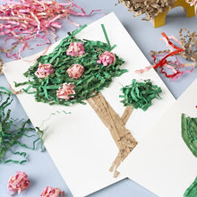 Load image into Gallery viewer, Creativ - Craft Crinkle Paper - Green &amp; Pink -  100g Pack
