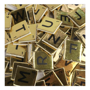 Dovecraft - Scrabble Letter Tiles - 2cm x 150 - GOLD