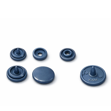 Load image into Gallery viewer, Trucraft Plastic Snaps Size 20 T5 - B32 Glossy Denim Blue (50 Sets)
