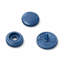 Load image into Gallery viewer, Trucraft Plastic Snaps Size 20 T5 - B32 Glossy Denim Blue (50 Sets)
