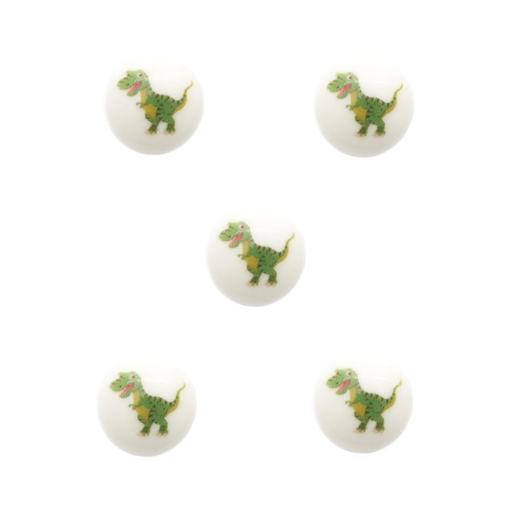 Trucraft - 15mm Dinosaur Shank Buttons - Pack of 5