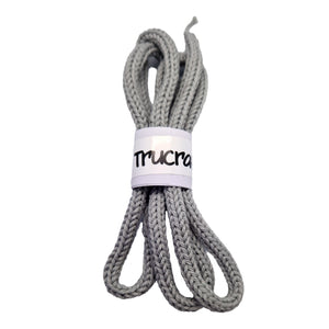 Trucraft - iCord French Knitting Rope - 1m Length - 100% Cotton - 012 Dove Grey