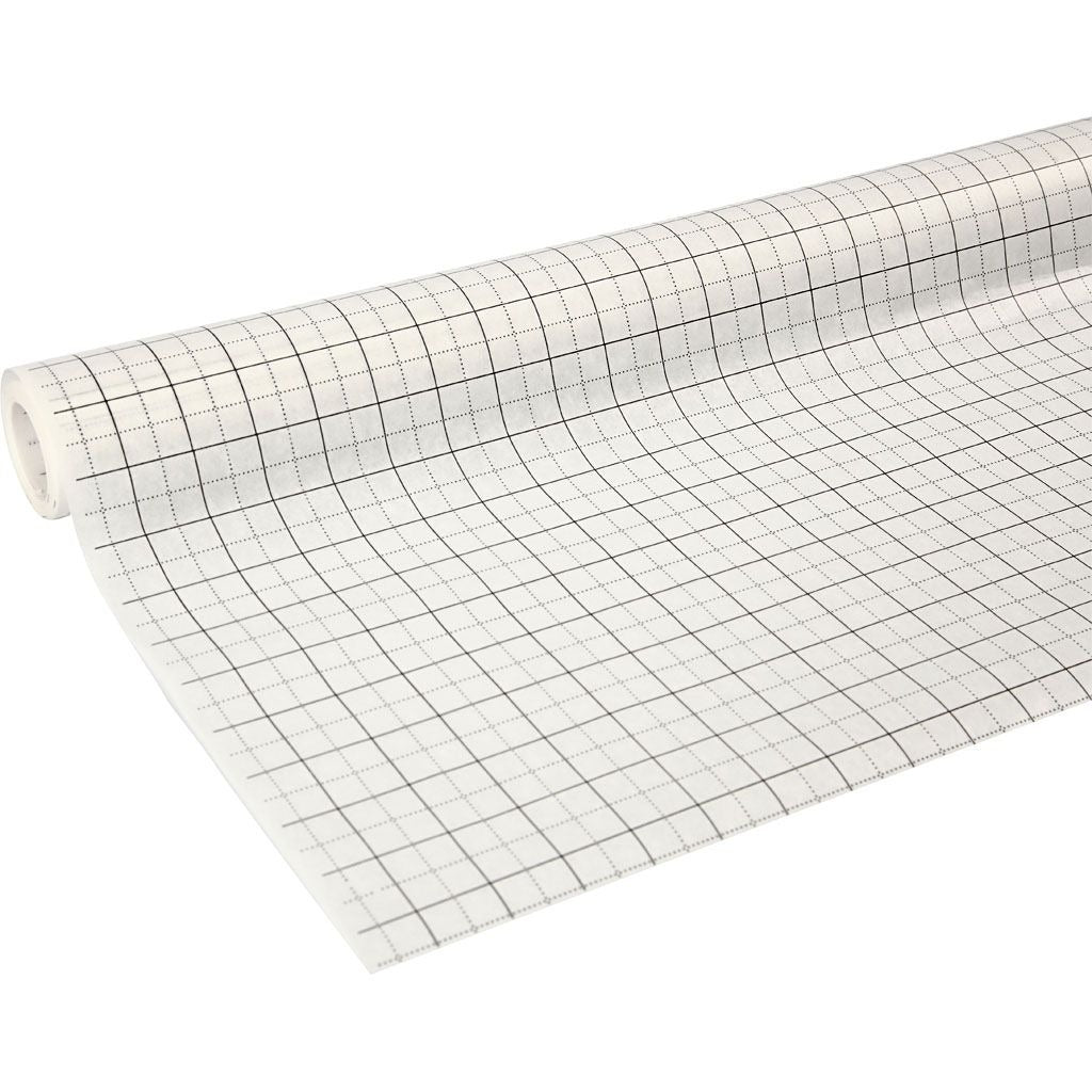 Creativ - Dressmakers Square Pattern Paper - 80cm Wide x 15m Roll