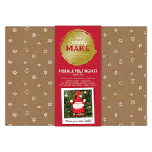 Load image into Gallery viewer, Simply Make - Needle Felting Kit - Santa
