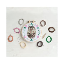 Load image into Gallery viewer, DoCrafts – Simply Make – Cross Stitch Kit: Hedgehog
