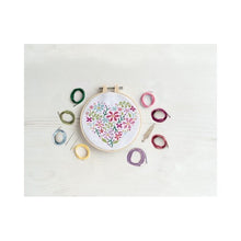 Load image into Gallery viewer, DoCrafts – Simply Make – Cross Stitch Kit: Floral Heart

