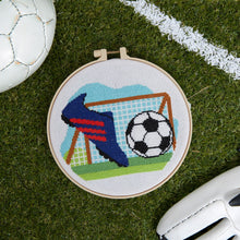Load image into Gallery viewer, DoCrafts – Simply Make – Cross Stitch Kit: Football
