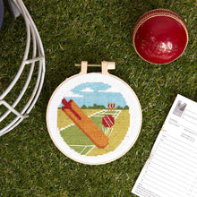 Load image into Gallery viewer, DoCrafts – Simply Make – Cross Stitch Kit: Cricket Match
