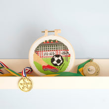 Load image into Gallery viewer, DoCrafts – Simply Make – Cross Stitch Kit: Football Game
