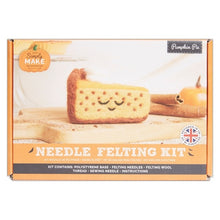 Load image into Gallery viewer, Simply Make - Halloween Needle Felting Kit - Pumpkin Pie
