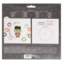 Load image into Gallery viewer, DoCrafts - Simply Make - Halloween Cross Stitch Kit: Frankensteins Monster
