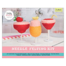 Load image into Gallery viewer, Simply Make - Needle Felting Kit - Cocktails
