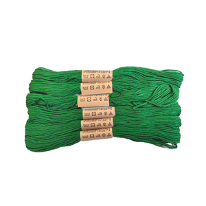Trucraft - Embroidery Cross Stitch Thread - Colour Safe - 6 Skein Pack - Emerald Green